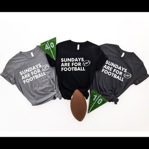 Football Tee Sunday’s are for football t-shirt